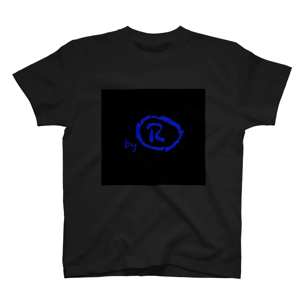 りょんしーのBLACK × BLUE by RYONCHY Regular Fit T-Shirt
