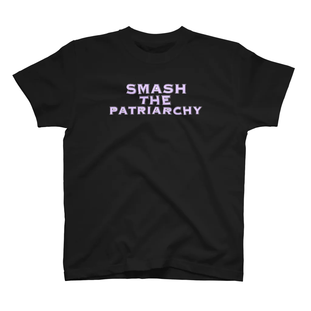 極　光のSMASH パープル スタンダードTシャツ