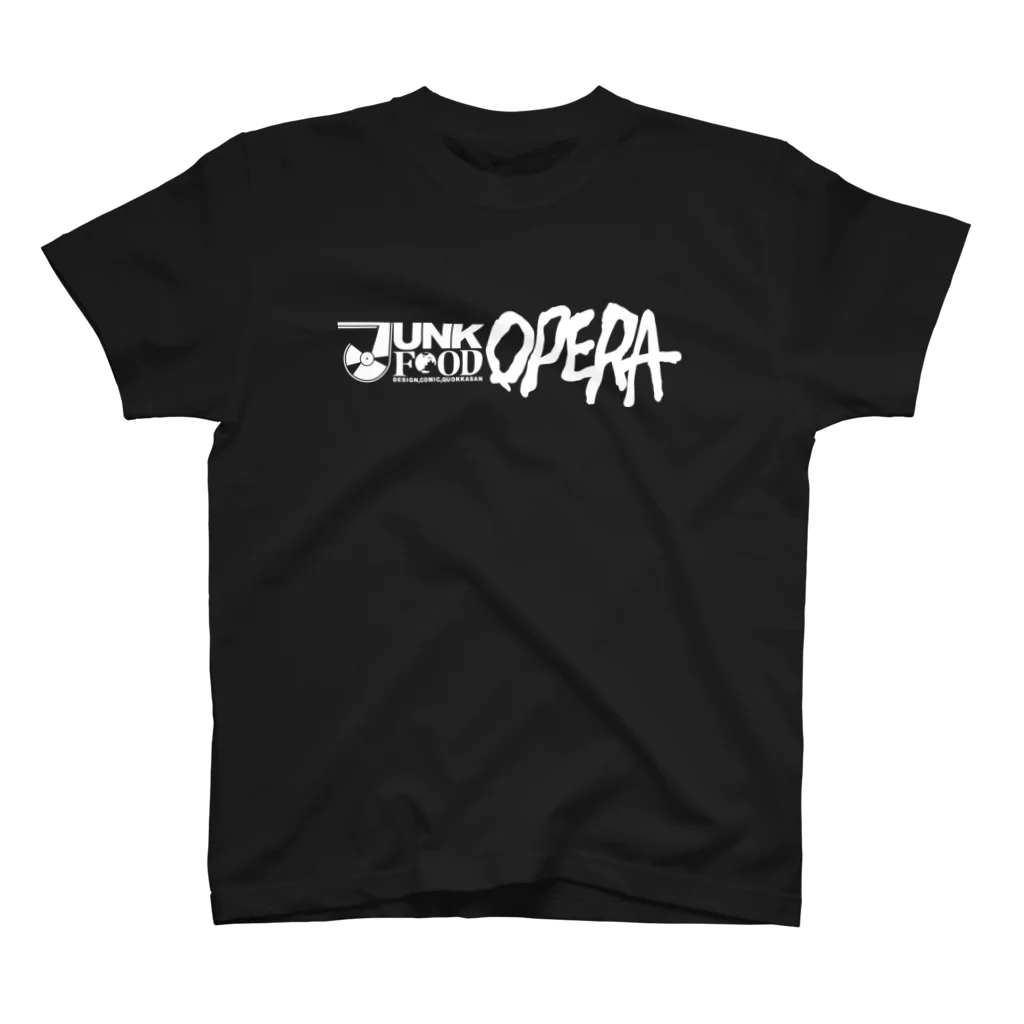 JUNK FOOD OPERAのJUNK FOOD OPERA Tシャツ（白ロゴ） Regular Fit T-Shirt