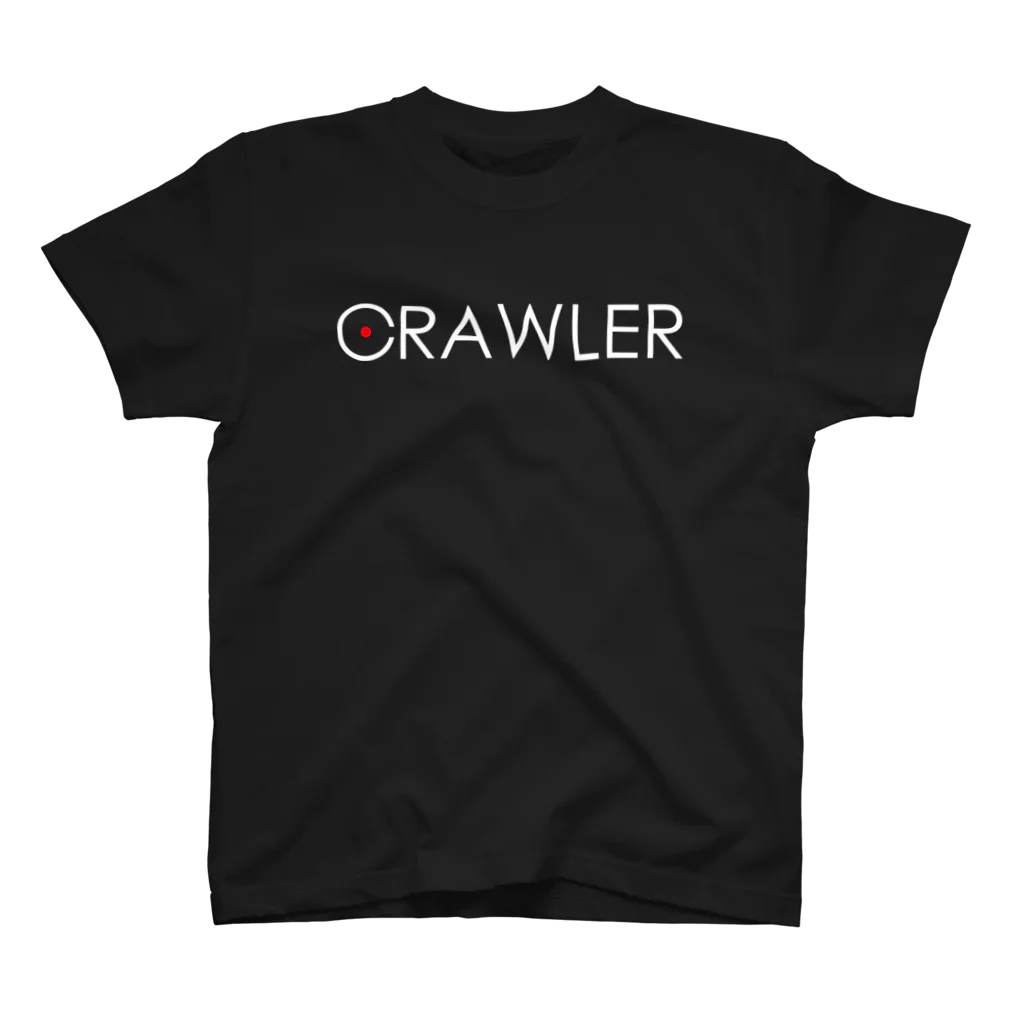 CRAWLERのCRAWLER_WHITE Regular Fit T-Shirt