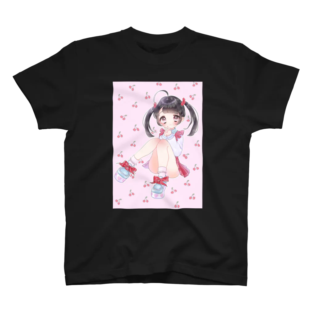 水口ゆのん🐣のちぇりーちゃん スタンダードTシャツ