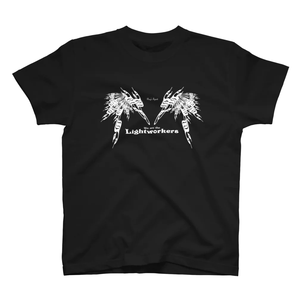 Ray's Spirit　レイズスピリットのLightworker（WHITE） スタンダードTシャツ