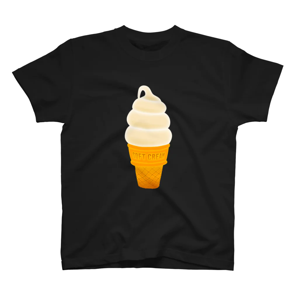 ☀️ひなたぼっくすの🍦光るソフトクリーム スタンダードTシャツ