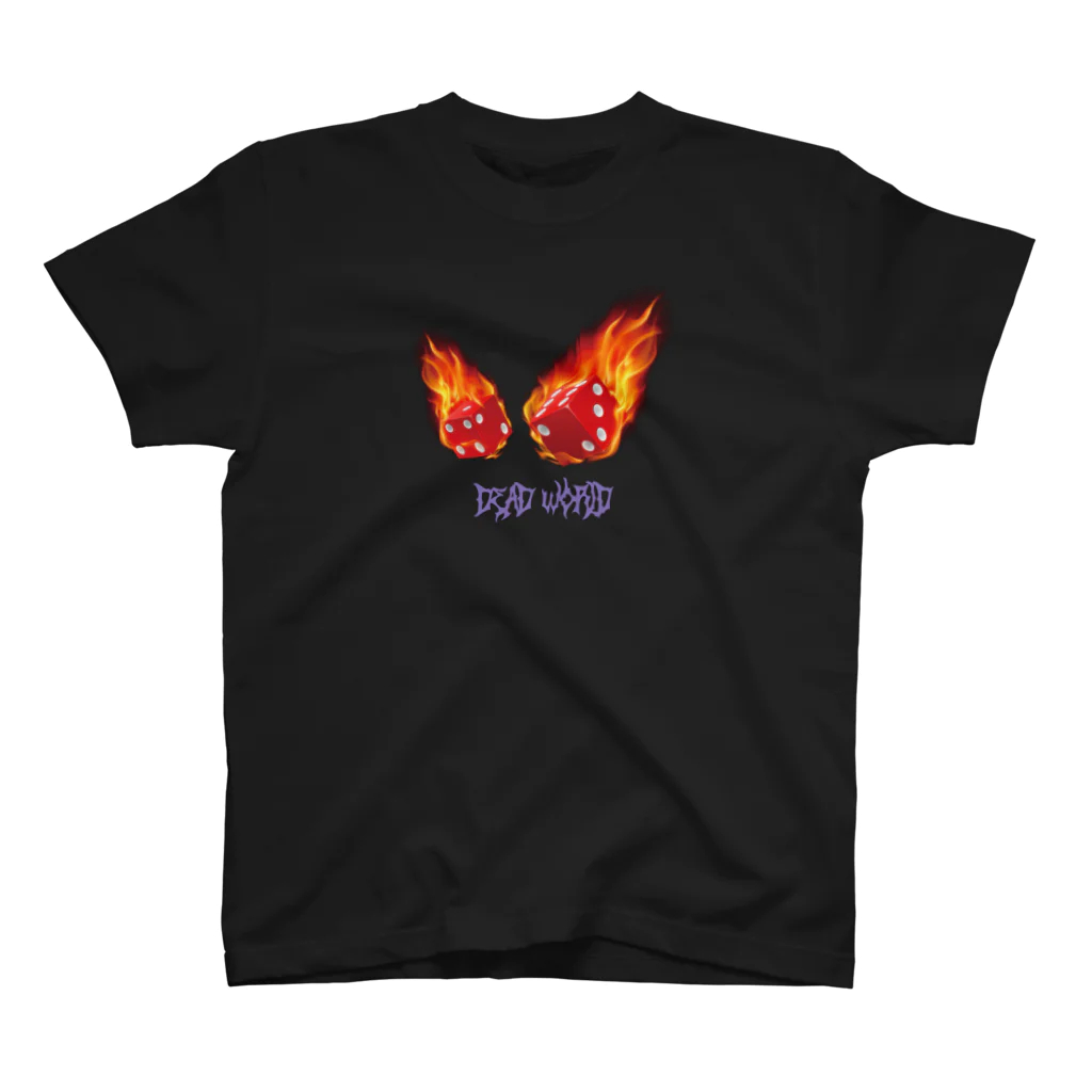 YOUJIN -ART GALLERY-のFIRE DICE Regular Fit T-Shirt