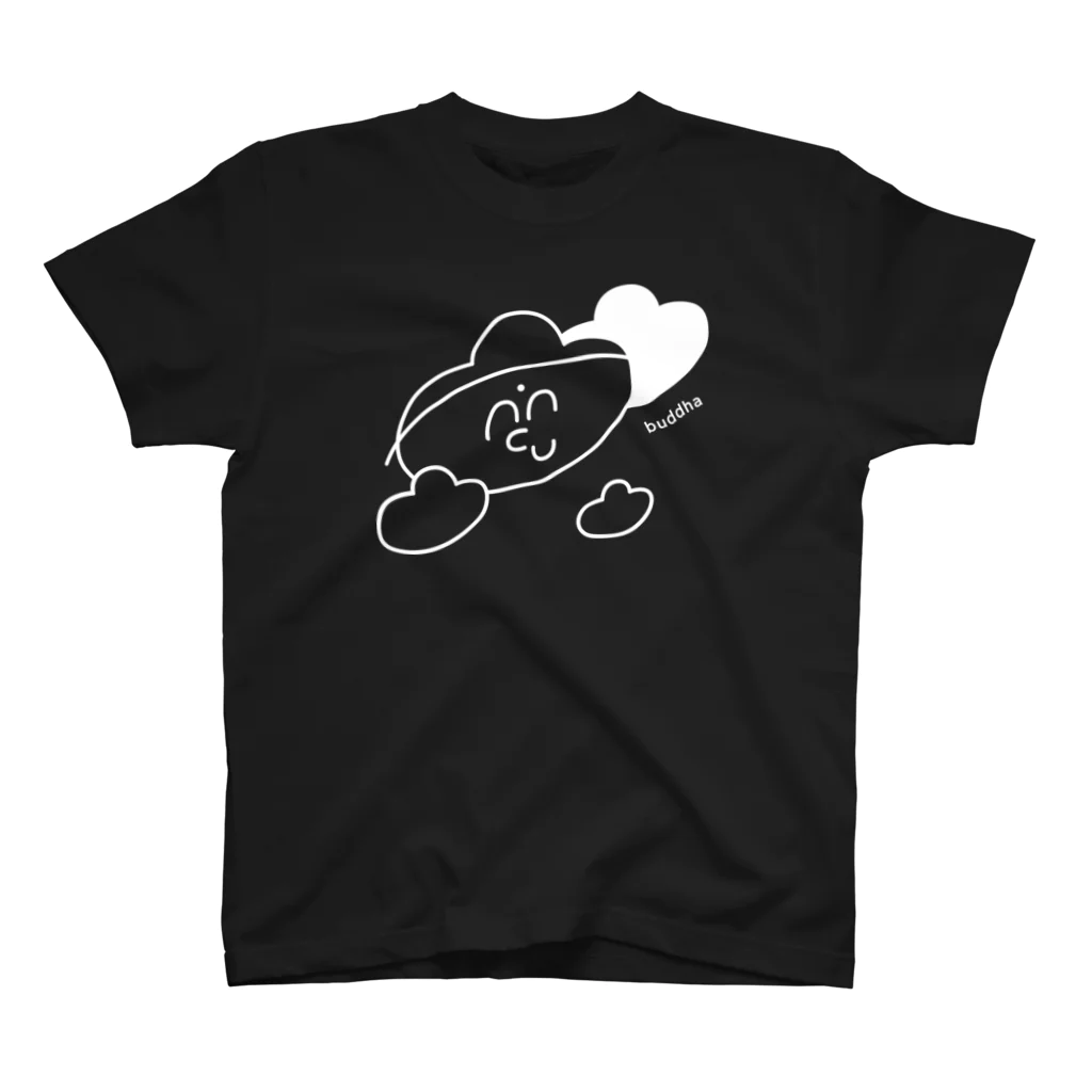 仏像ピクトのほとけ（文字あり） スタンダードTシャツ