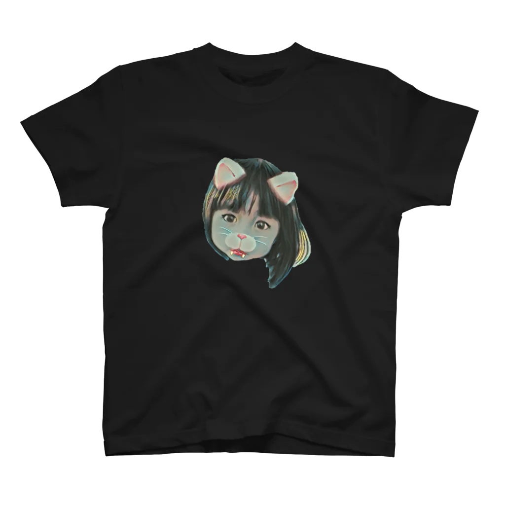 春夏秋冬～shikiorioriの小悪魔ねこちゃん スタンダードTシャツ