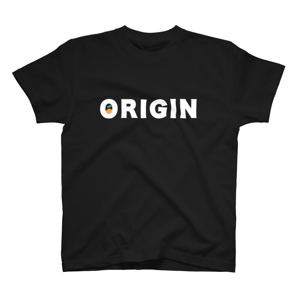 絵かきのおどりばのORIGIN(オレンジ付）（注文作品） Regular Fit T-Shirt