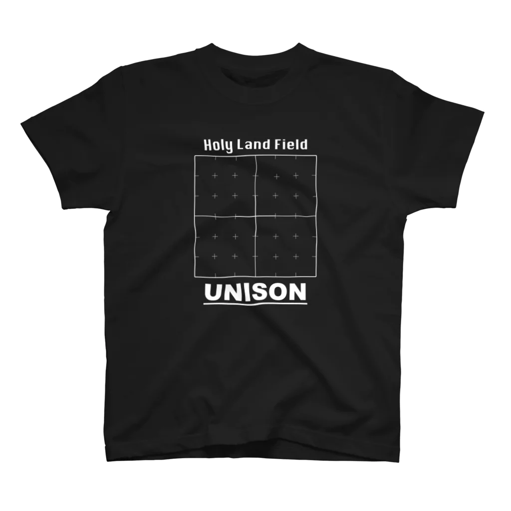 UNISONのHoly Land Field スタンダードTシャツ