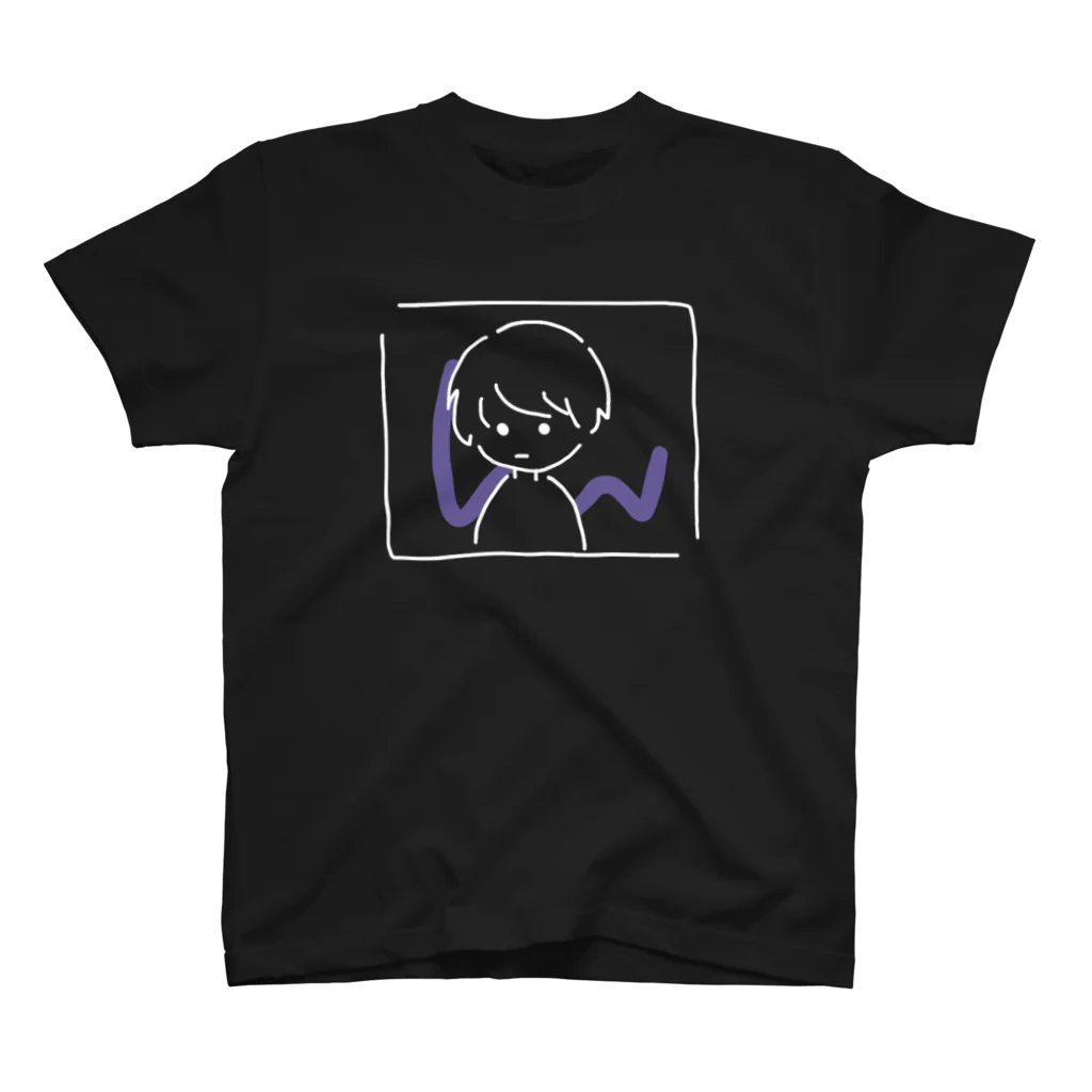 まろろの無表情な男の子 Regular Fit T-Shirt