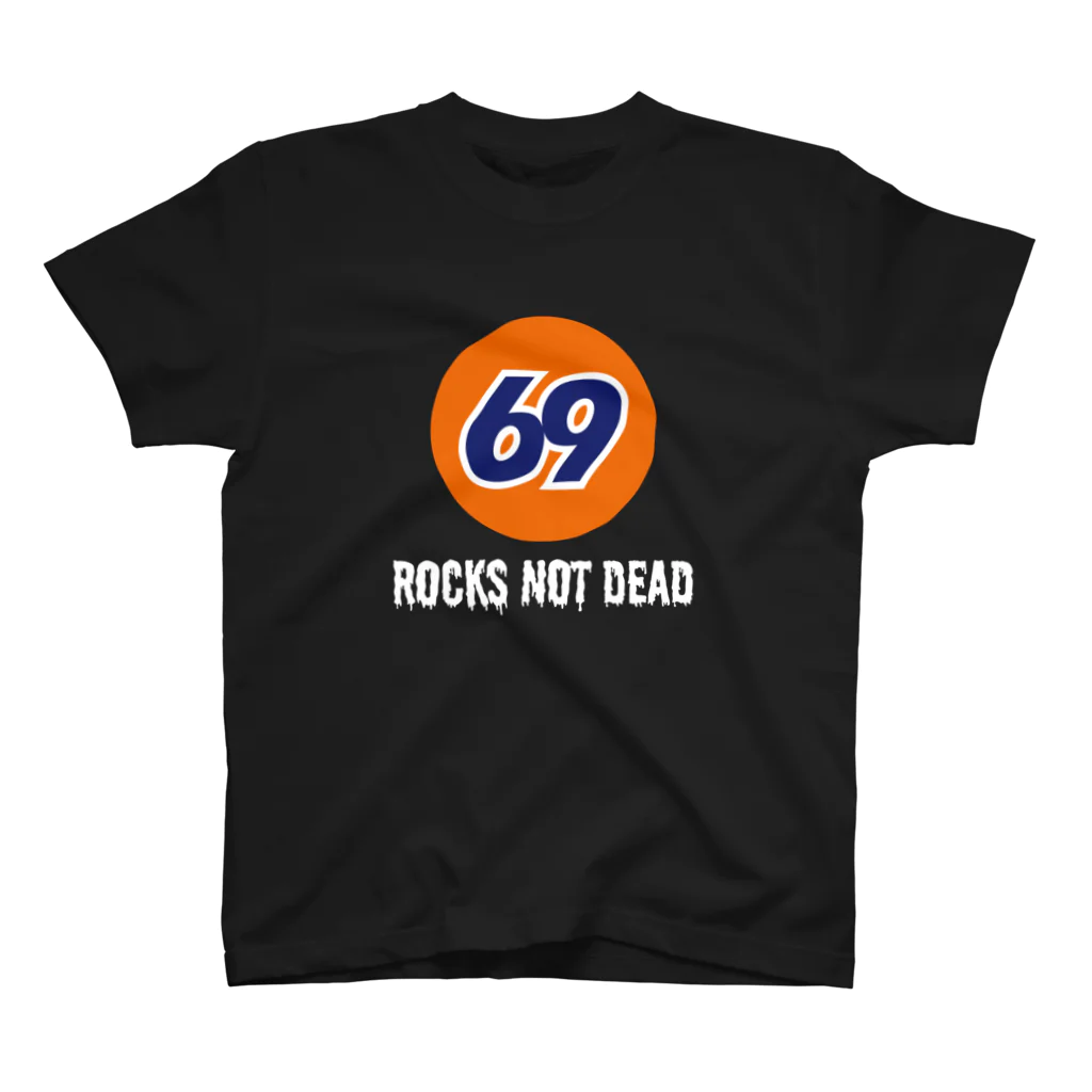 みんなのステッカーのROCKS NOT DEAD 티셔츠