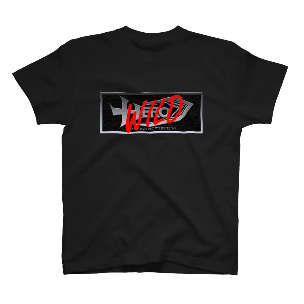 HEROバリアフリープロレスのWildHEROロゴ スタンダードTシャツ