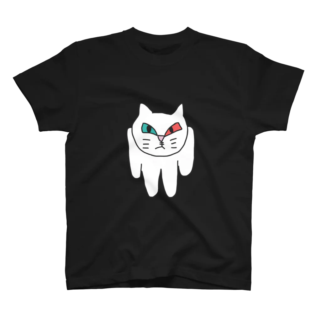 flatフラットふらっとのcat スタンダードTシャツ