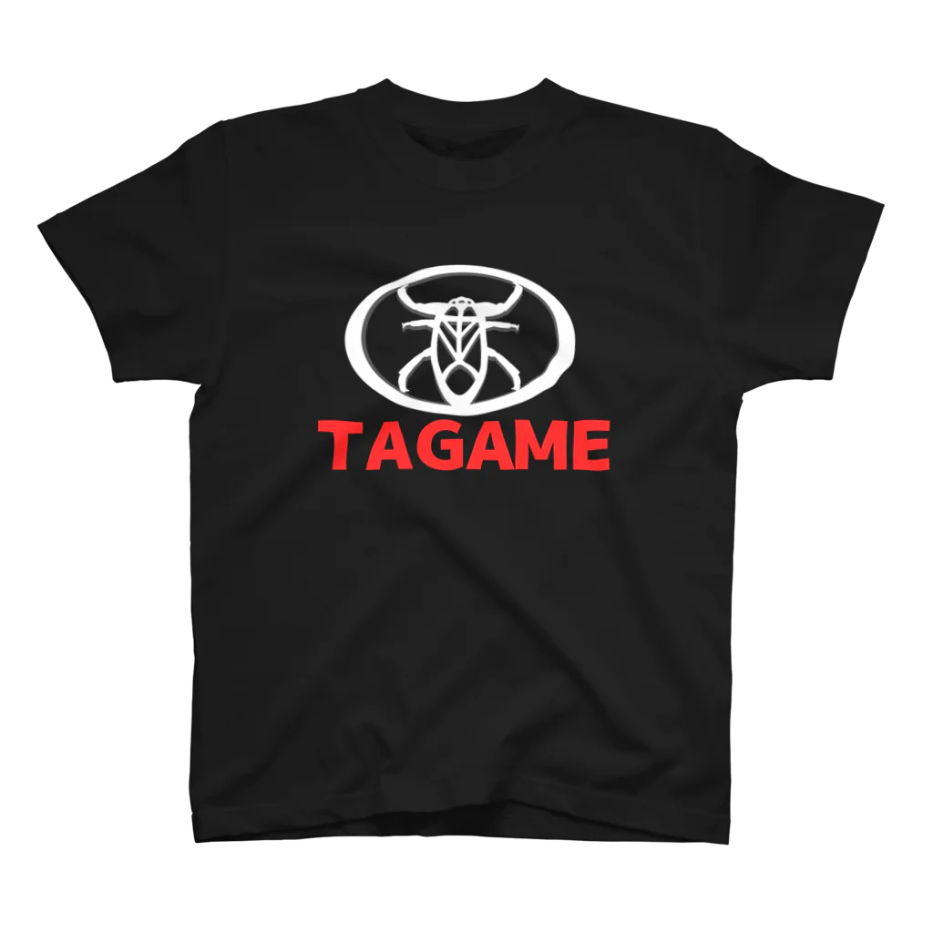 くいなの母のTAGAME (white) スタンダードTシャツ