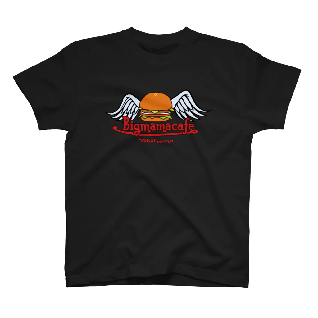 BigmamacafeのBigmamacafe ハンバーガーロゴ スタンダードTシャツ