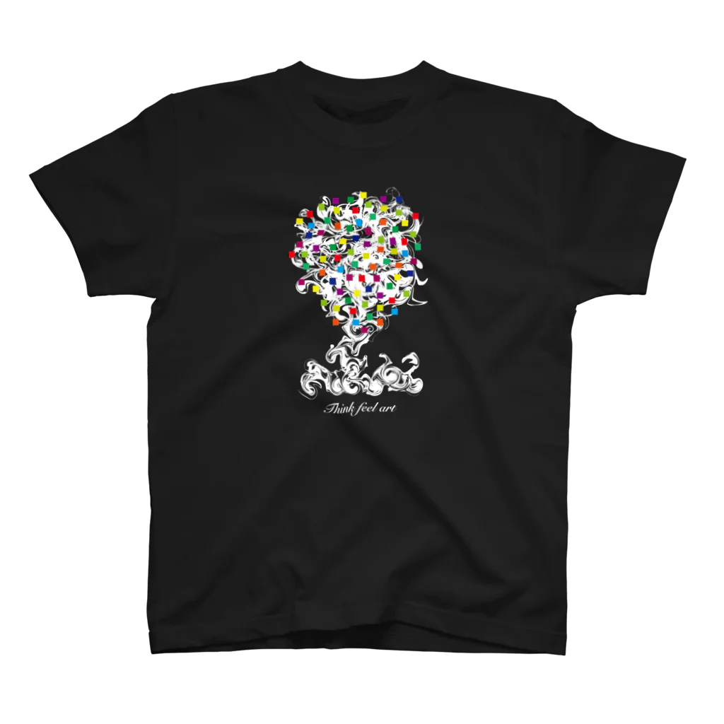 Think feel art shopの04シリーズ/デザイン/クリエイティブ/アート/スパクリ Regular Fit T-Shirt