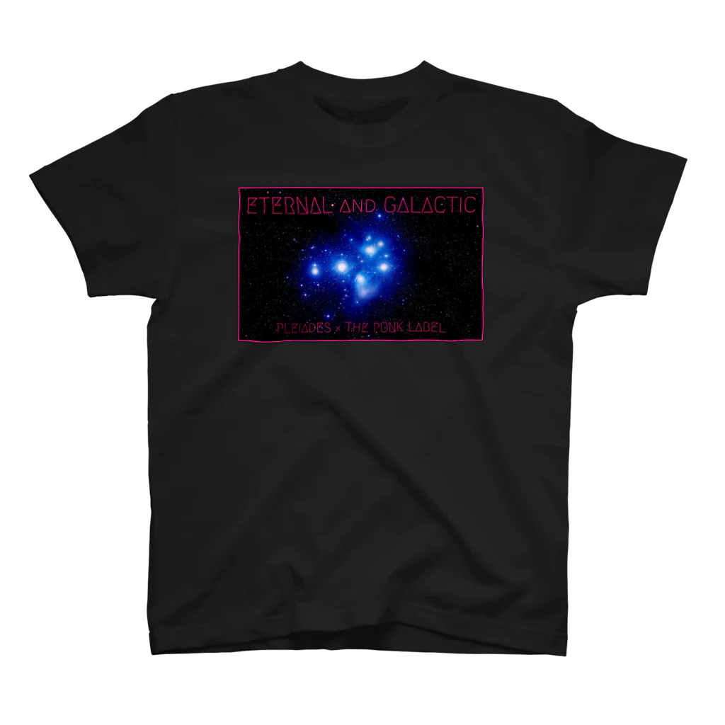 THE PUNK LABELのETERNAL and GALACTIC(PLEIADES × THE PUNK LABEL) スタンダードTシャツ