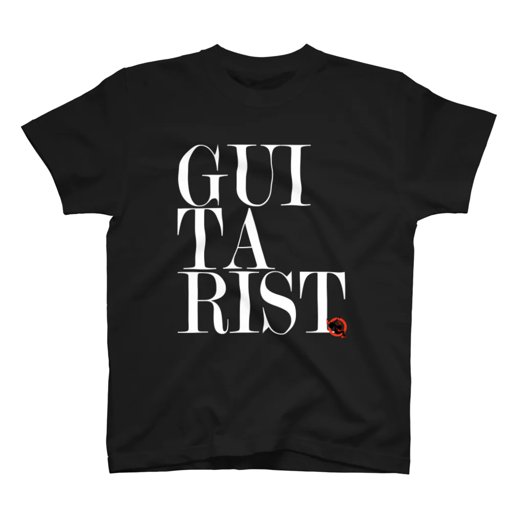 ラスト バンディットのGuitarist White スタンダードTシャツ