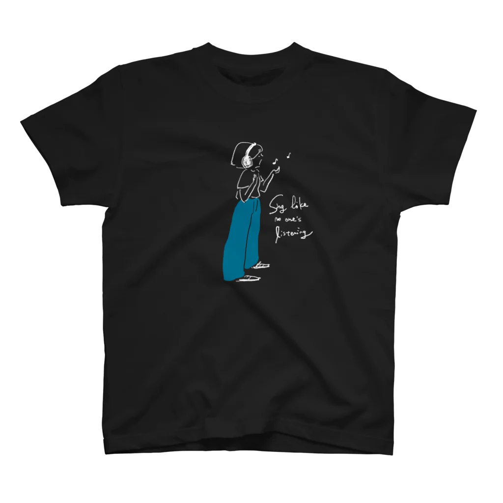 Artcorinの【濃い色用】Sing スタンダードTシャツ