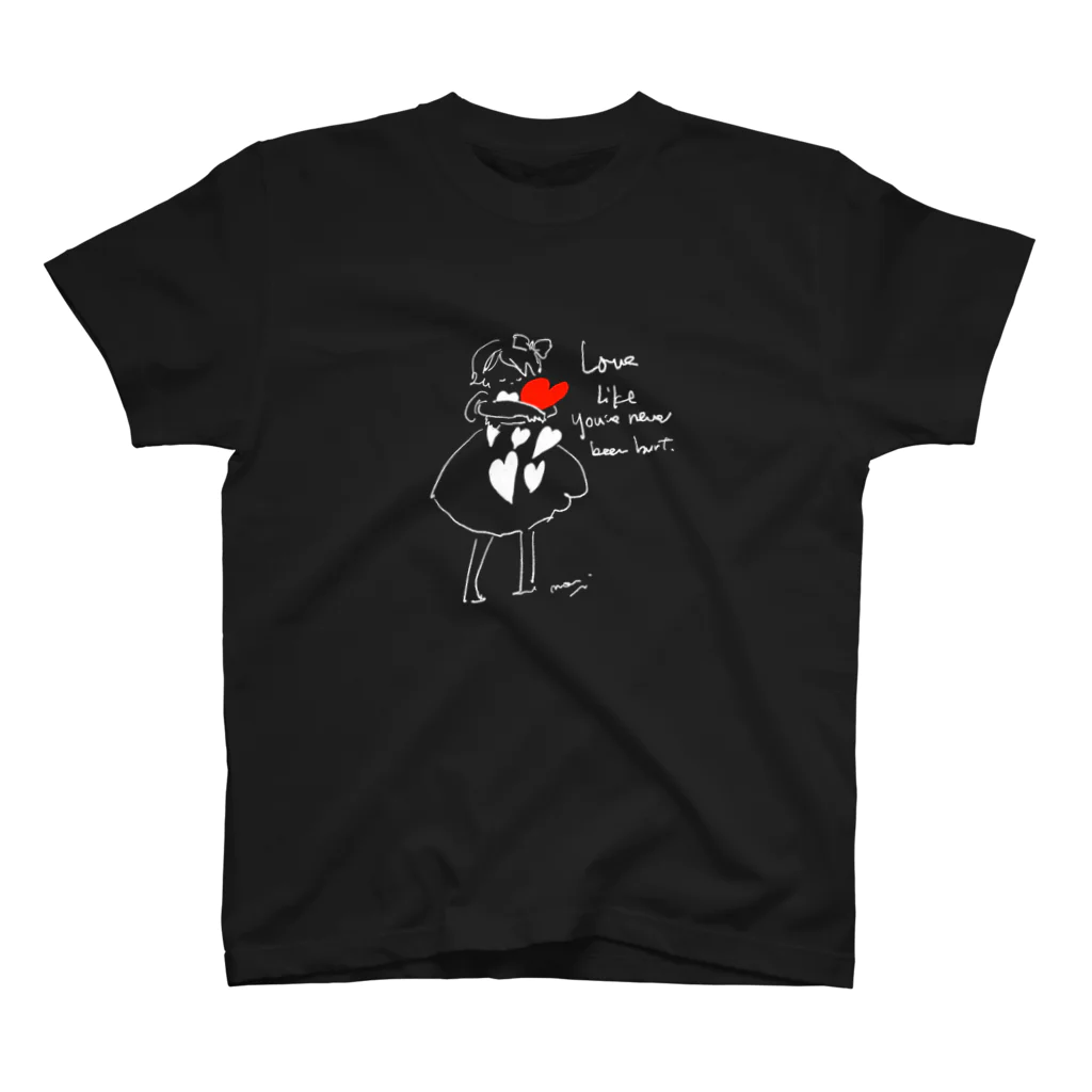 Artcorinの【濃い色用】Love スタンダードTシャツ