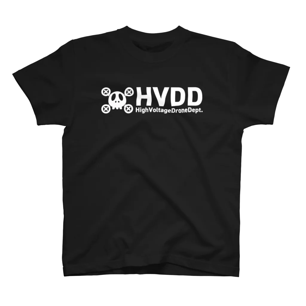 highvoltagewearsのドローンロゴ スタンダードTシャツ