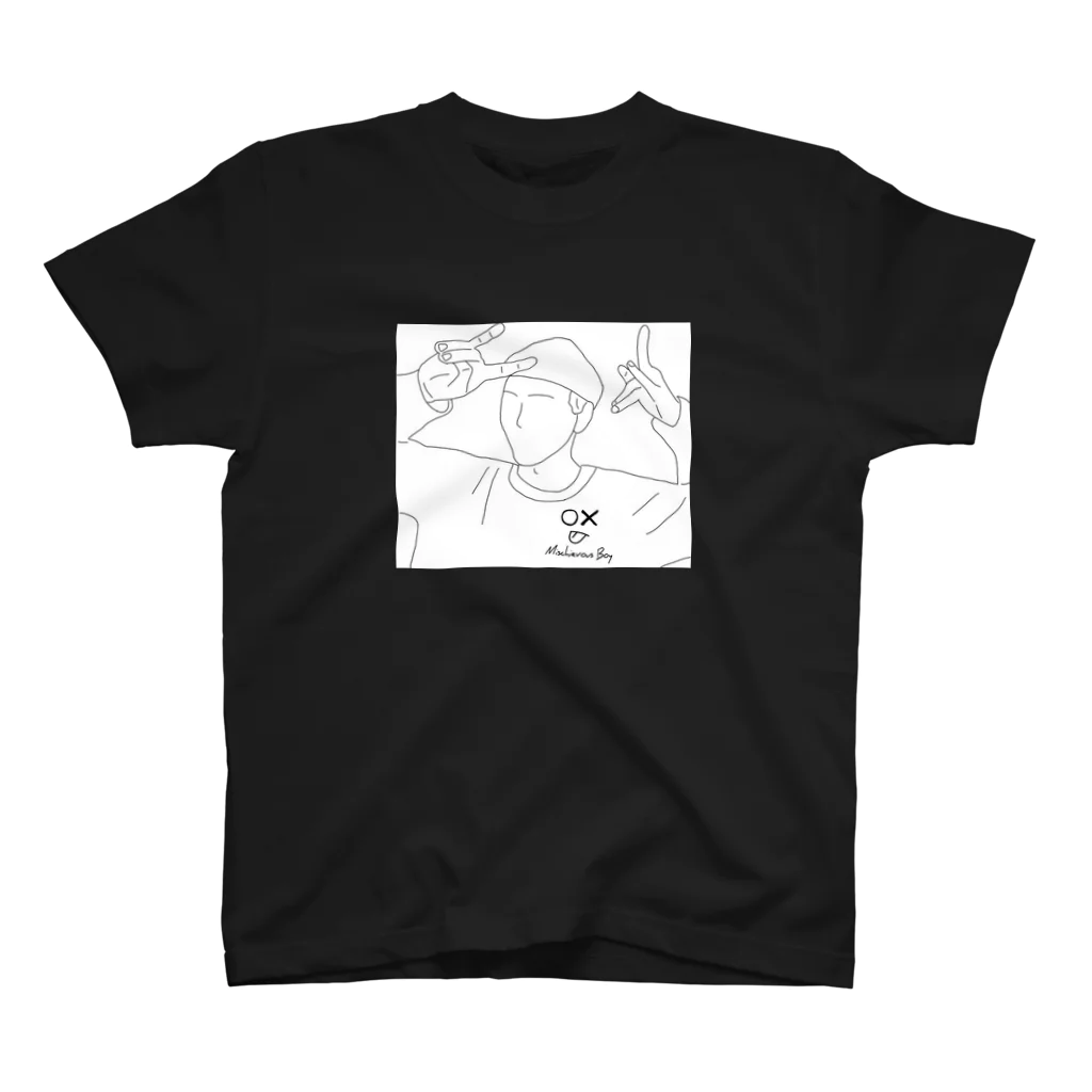 Mischievous Boy_いたずらっ子のMischievous Boy Regular Fit T-Shirt