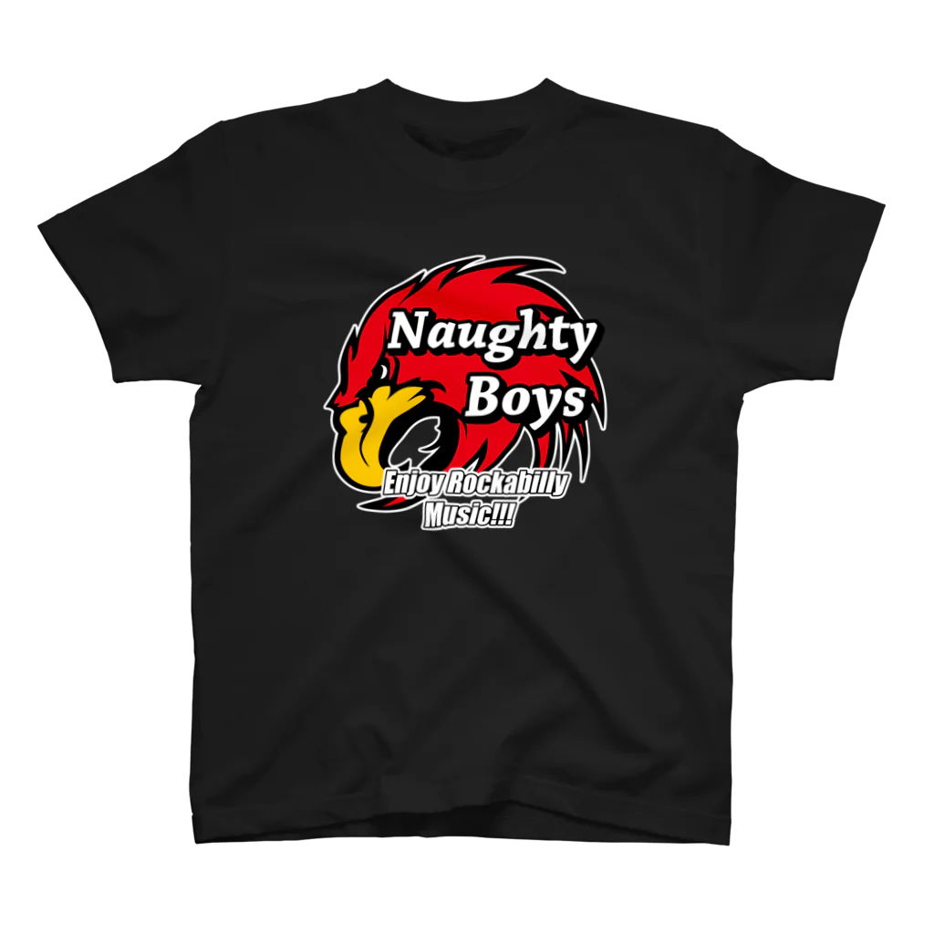 Naughty Boys official storeのNaughty Boys キャラT スタンダードTシャツ