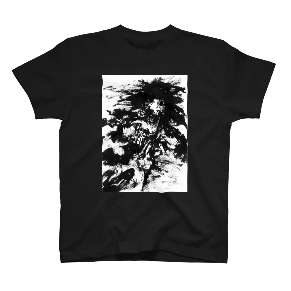 （ナイン）の｢corpse｣フロントプリントTシャツ Regular Fit T-Shirt