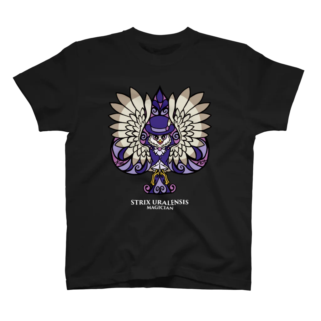 大工碧のOWL T-shirt（dark） Regular Fit T-Shirt