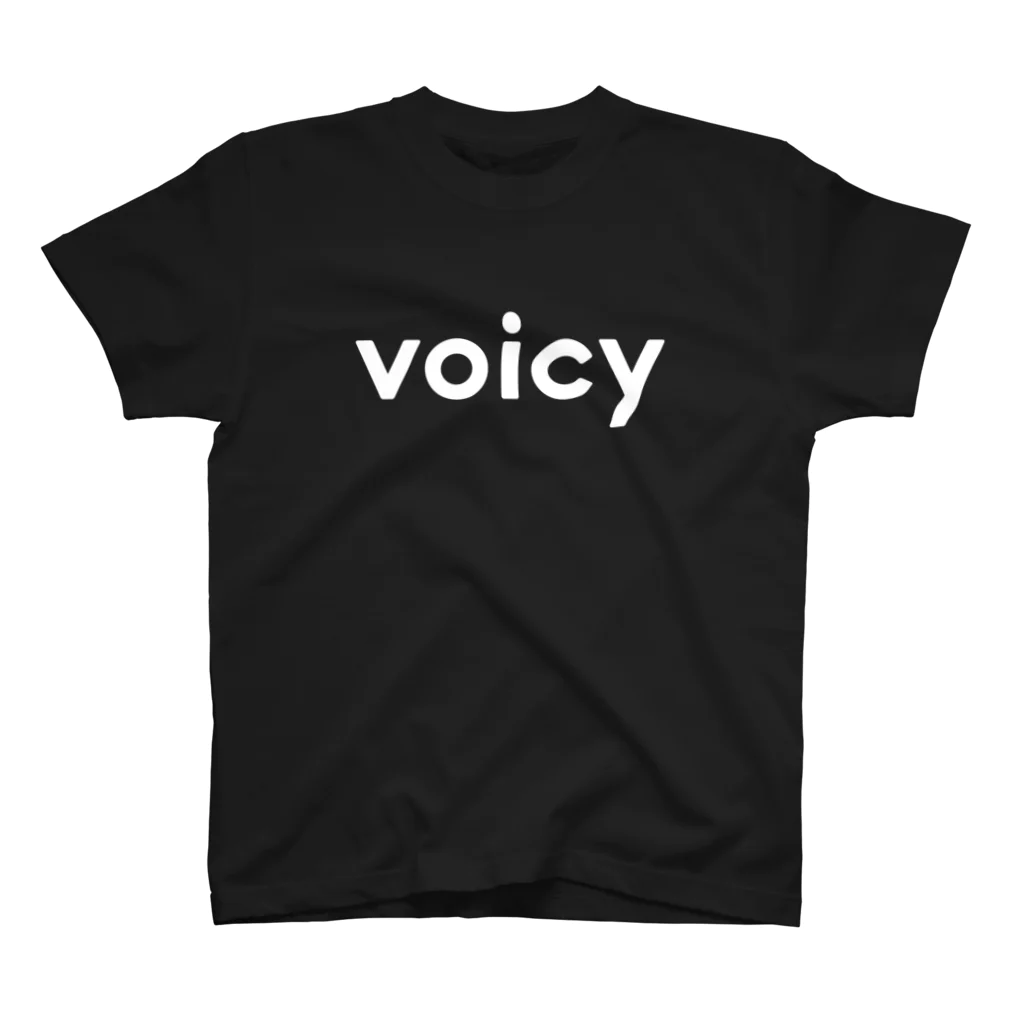 Voicyのコーポレートロゴ　ホワイト スタンダードTシャツ