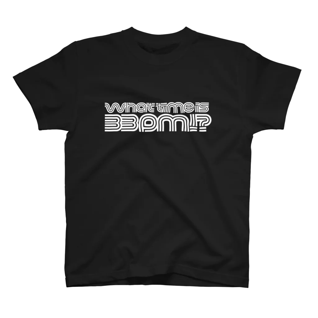 TVmanApparelの33時って何時？ スタンダードTシャツ