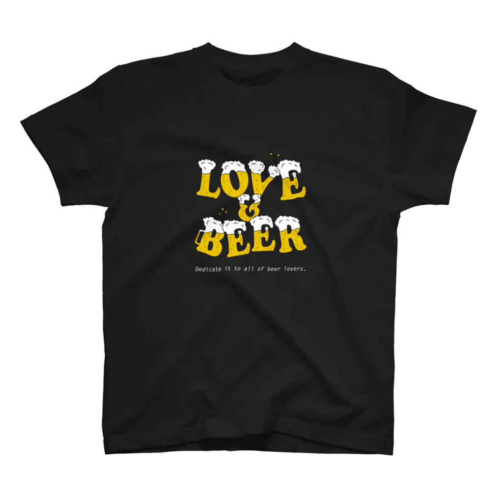 NoL〔ﾉﾙ〕のLOVE&BEER スタンダードTシャツ