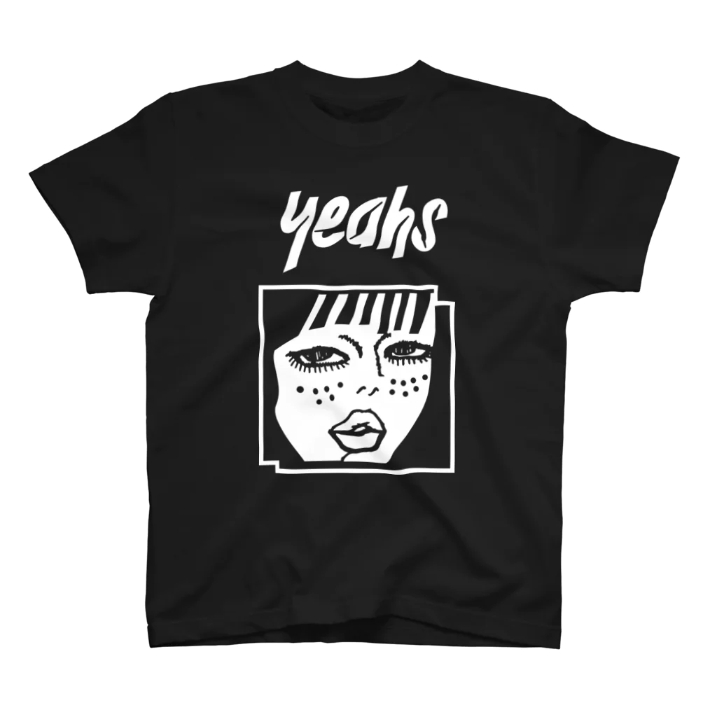 The Yeahsの美女 スタンダードTシャツ