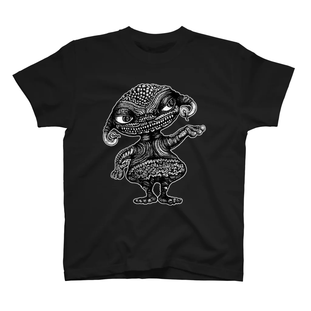  Dark blancoのどぐうちゃん Regular Fit T-Shirt