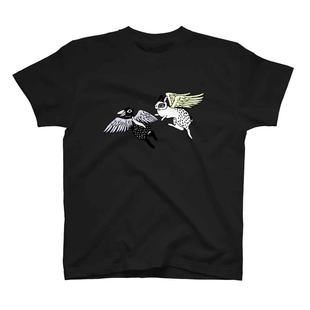 AngelRabbitsのぷーくんとブラックぷーくん Regular Fit T-Shirt