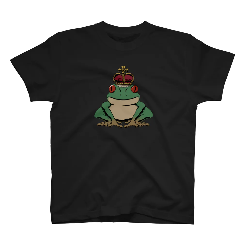 oManjYuの実験室のCrown Frog(G) スタンダードTシャツ