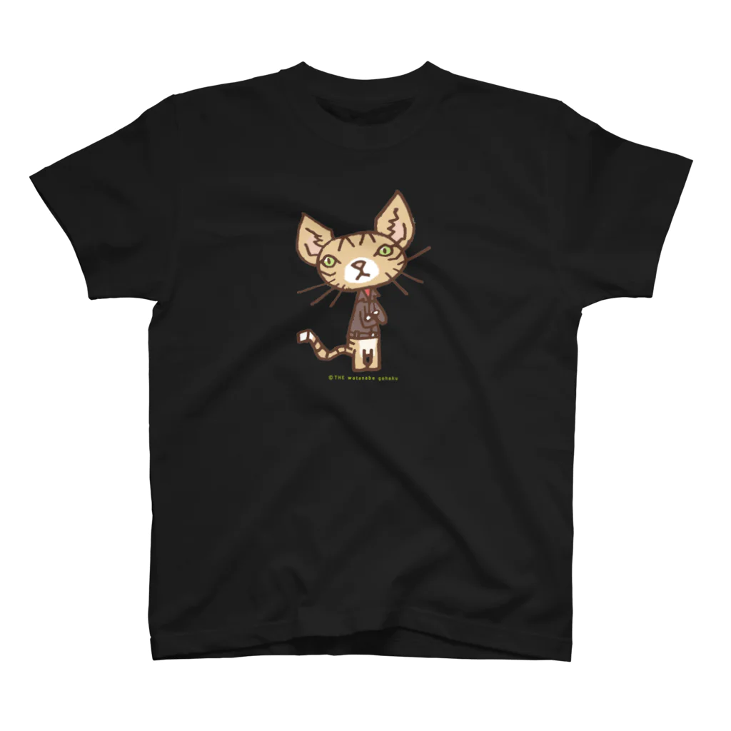 ザ・ワタナバッフルの ワタニャベ ネコ Regular Fit T-Shirt