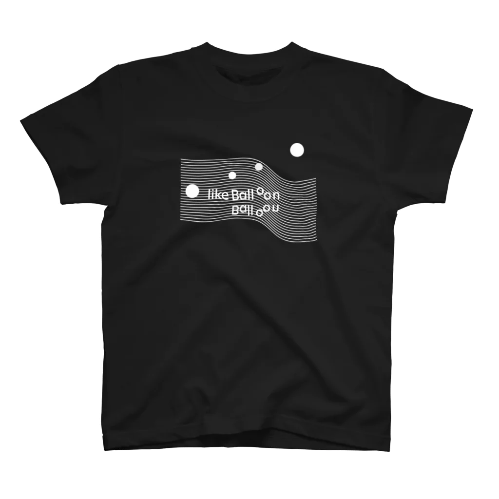 ハリジロウのPRINTED 'like Balloon' ハリジロウ スタンダードTシャツ