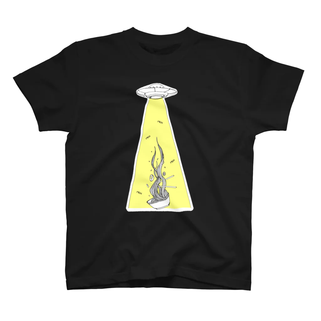 SURREAL SHOPの【黒専用】 UFO-MEN Regular Fit T-Shirt
