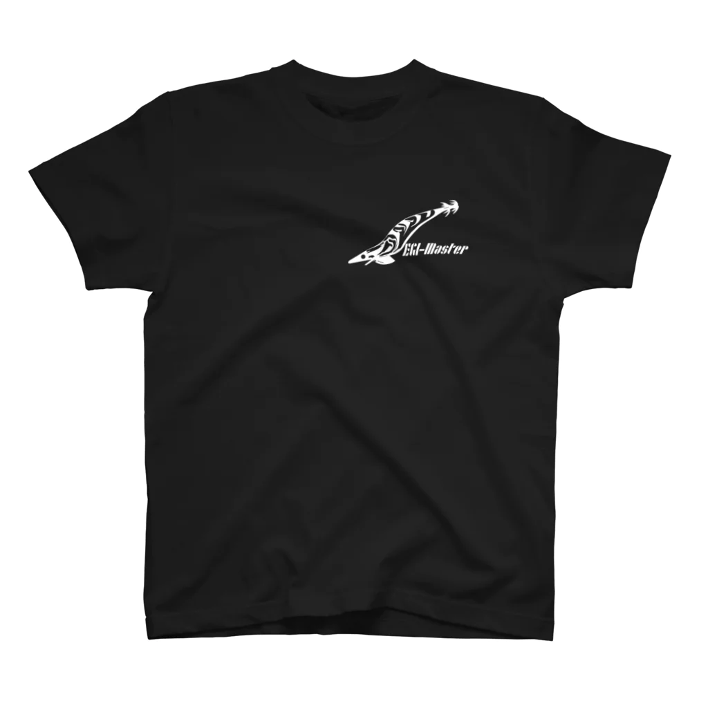 WAZAYAのエギング専用～EGI-Master～烏賊ス君に スタンダードTシャツ