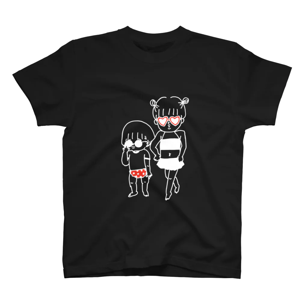 こいしさんの黒 スタンダードTシャツ