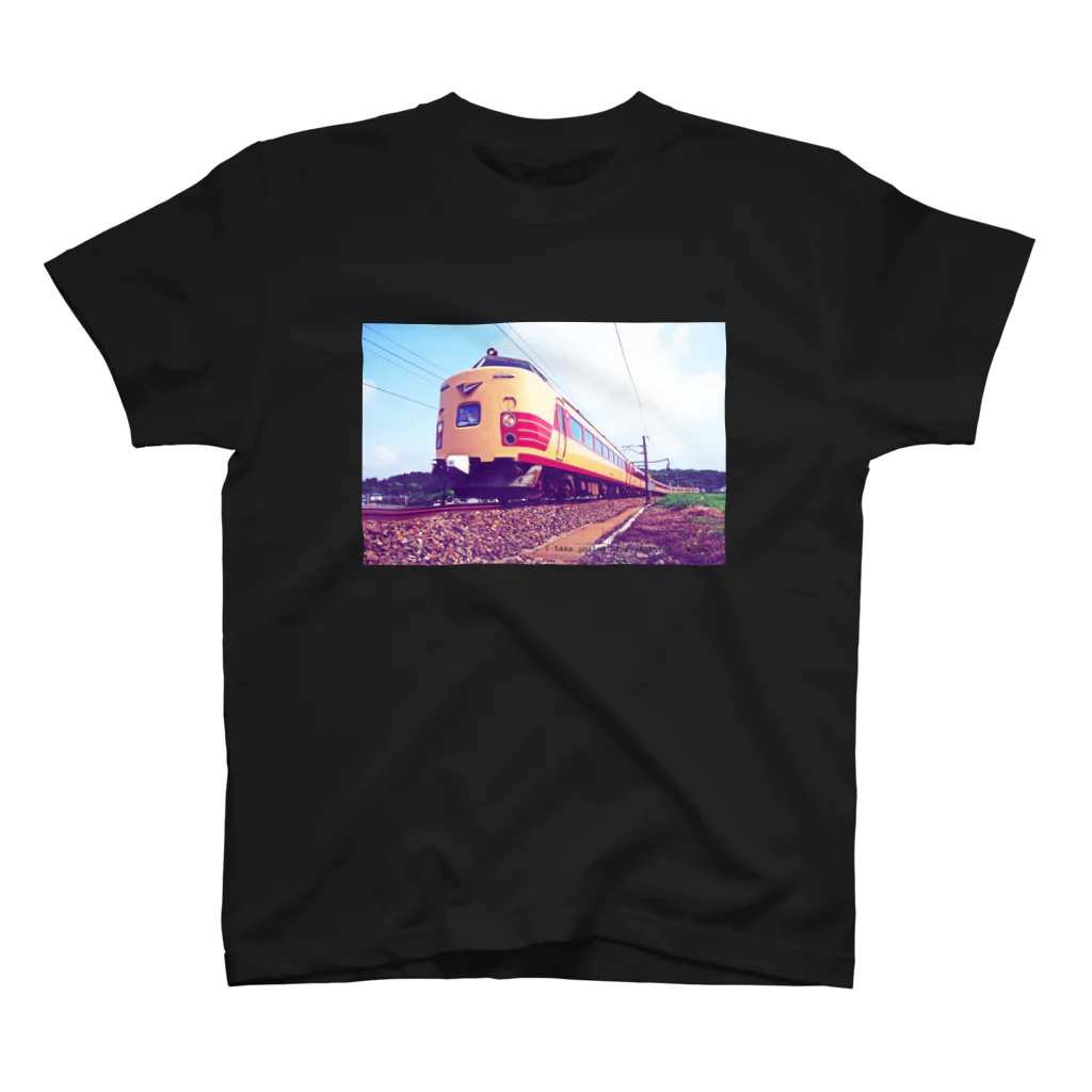 ELECTRICLADY LABOの電車雷鳥 Train mania Regular Fit T-Shirt