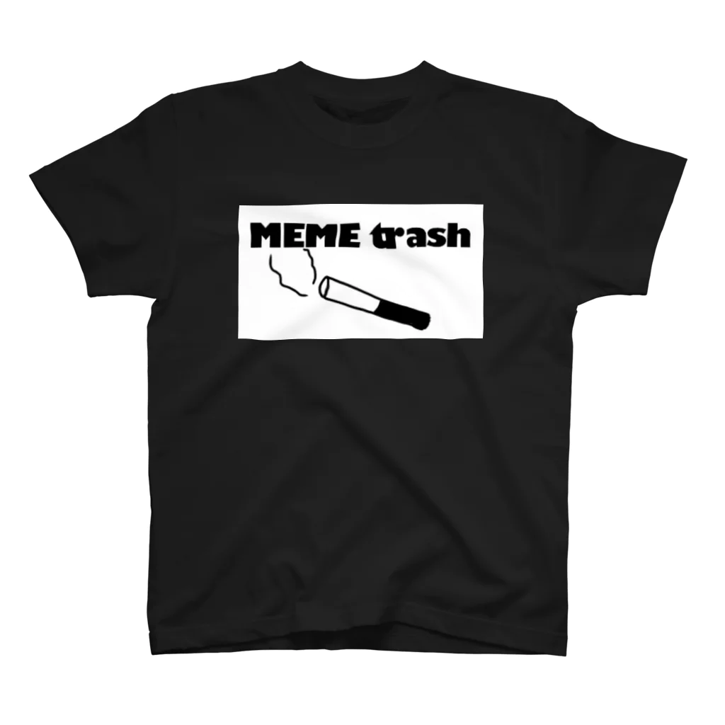 Ran.のMEME trash Regular Fit T-Shirt