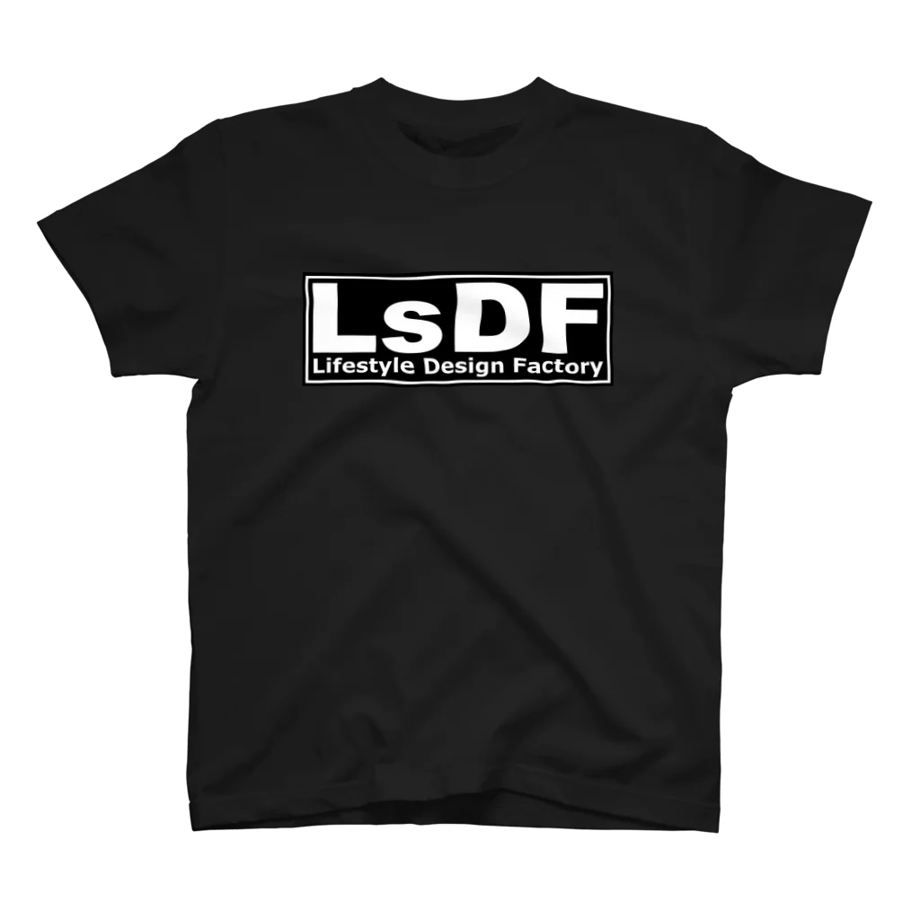 LsDF   -Lifestyle Design Factory-のチャリティー【LsDF】オリジナルロゴ Regular Fit T-Shirt