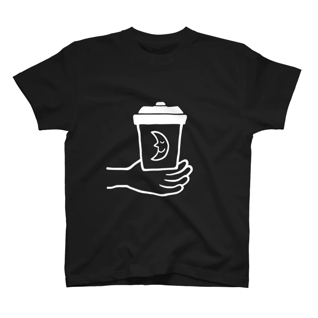 カフェ・キラクの濃いめよるコーヒーT2B スタンダードTシャツ