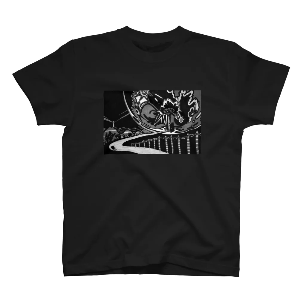 Kumibarcalow_のおるたなムーン スタンダードTシャツ