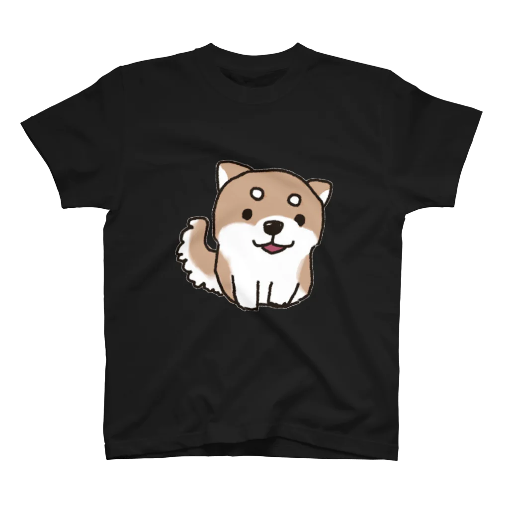 pon pokoの柴犬 スタンダードTシャツ