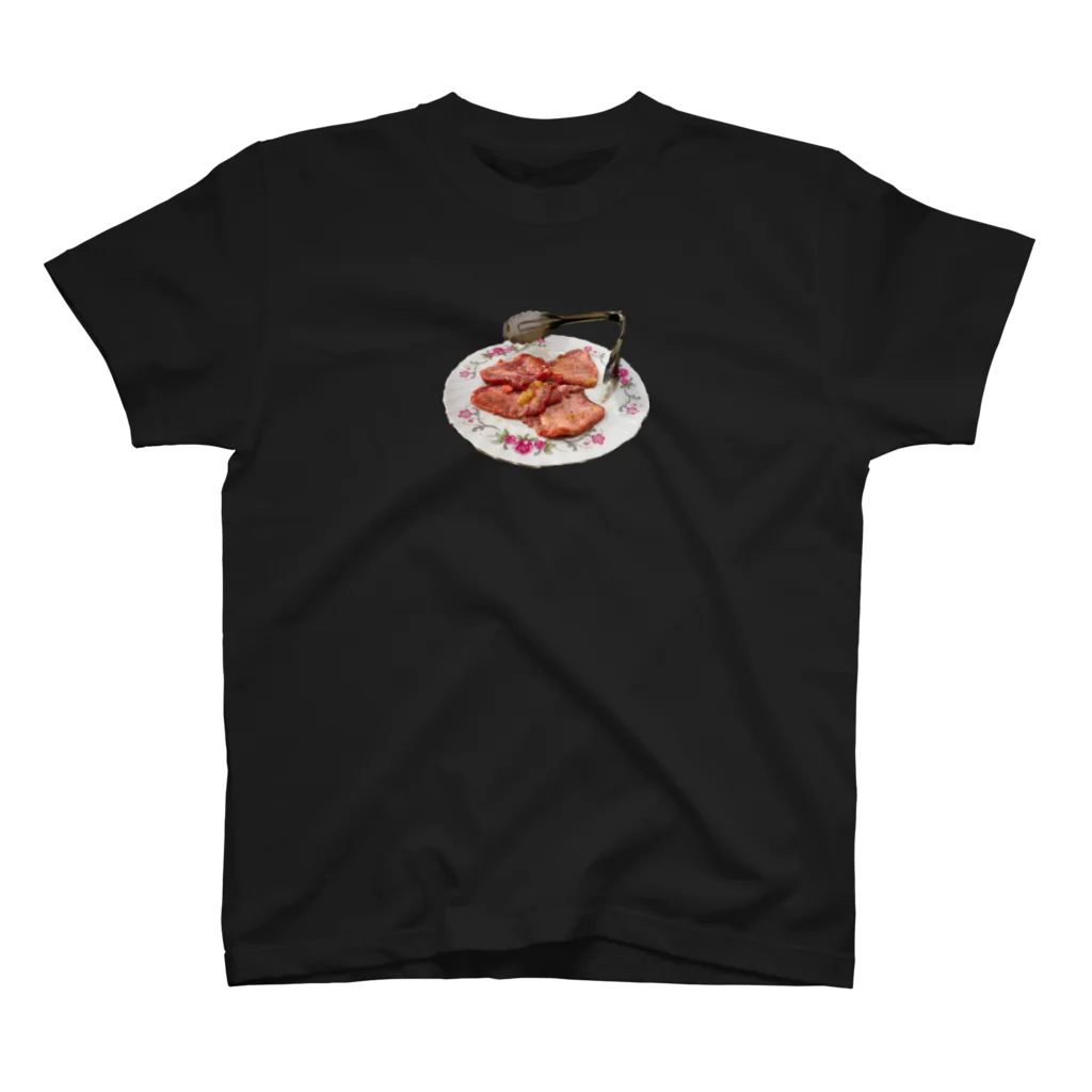主にお肉のお肉(牛タン盛り付けver.) Regular Fit T-Shirt