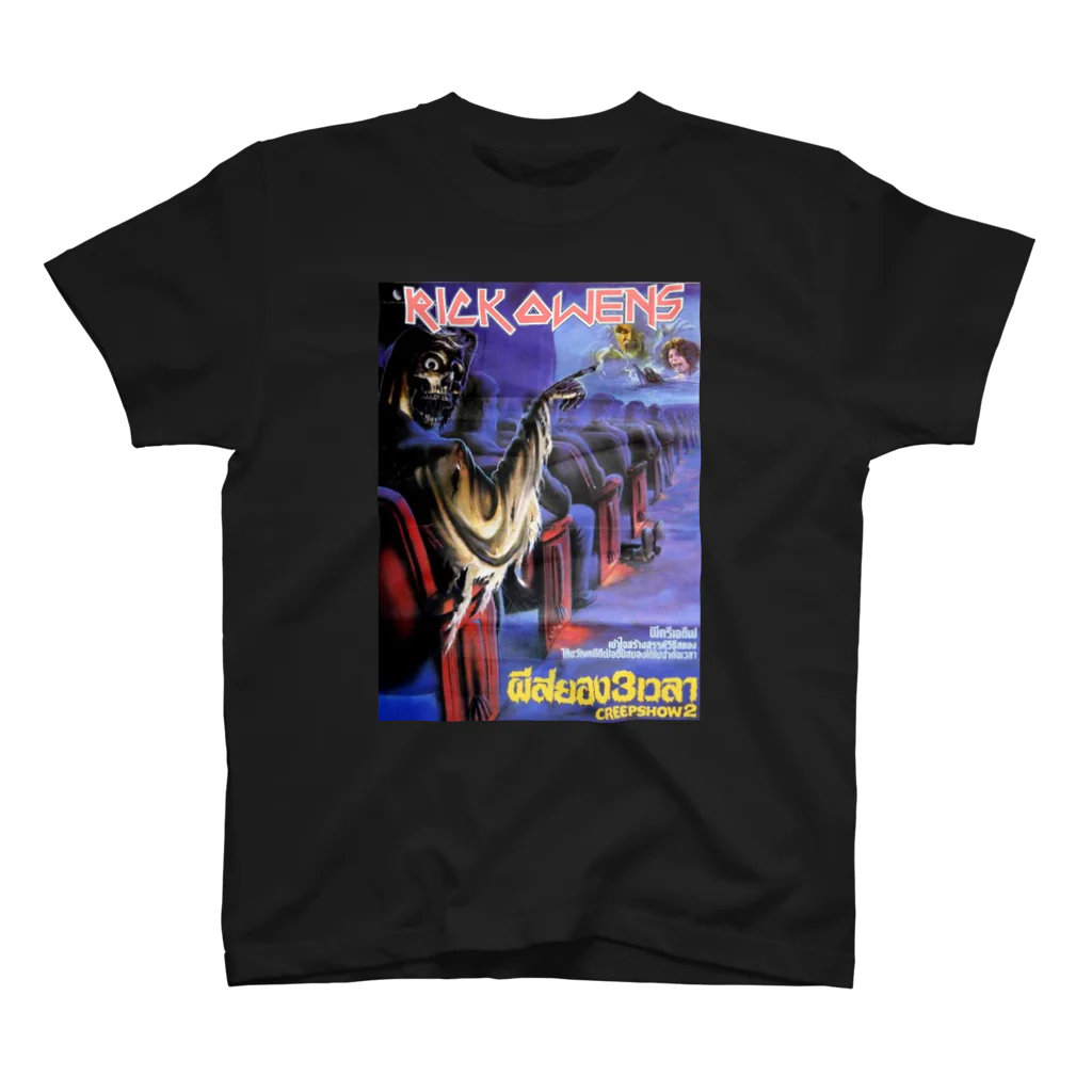 KleboldのBlack Acid Scale RICK OWENSE tee Regular Fit T-Shirt