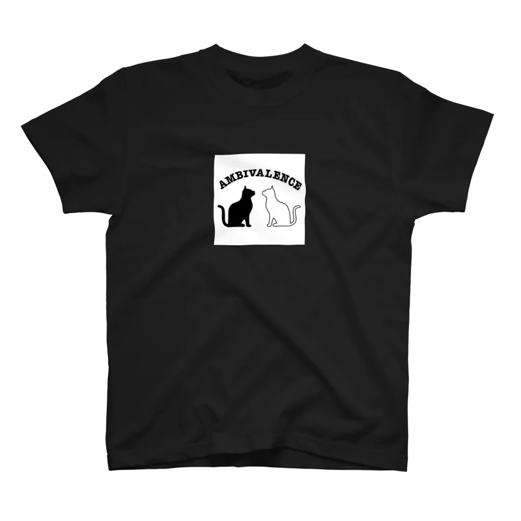 ambivalence official goodsのアンビバキャットアラビア文字入り スタンダードTシャツ