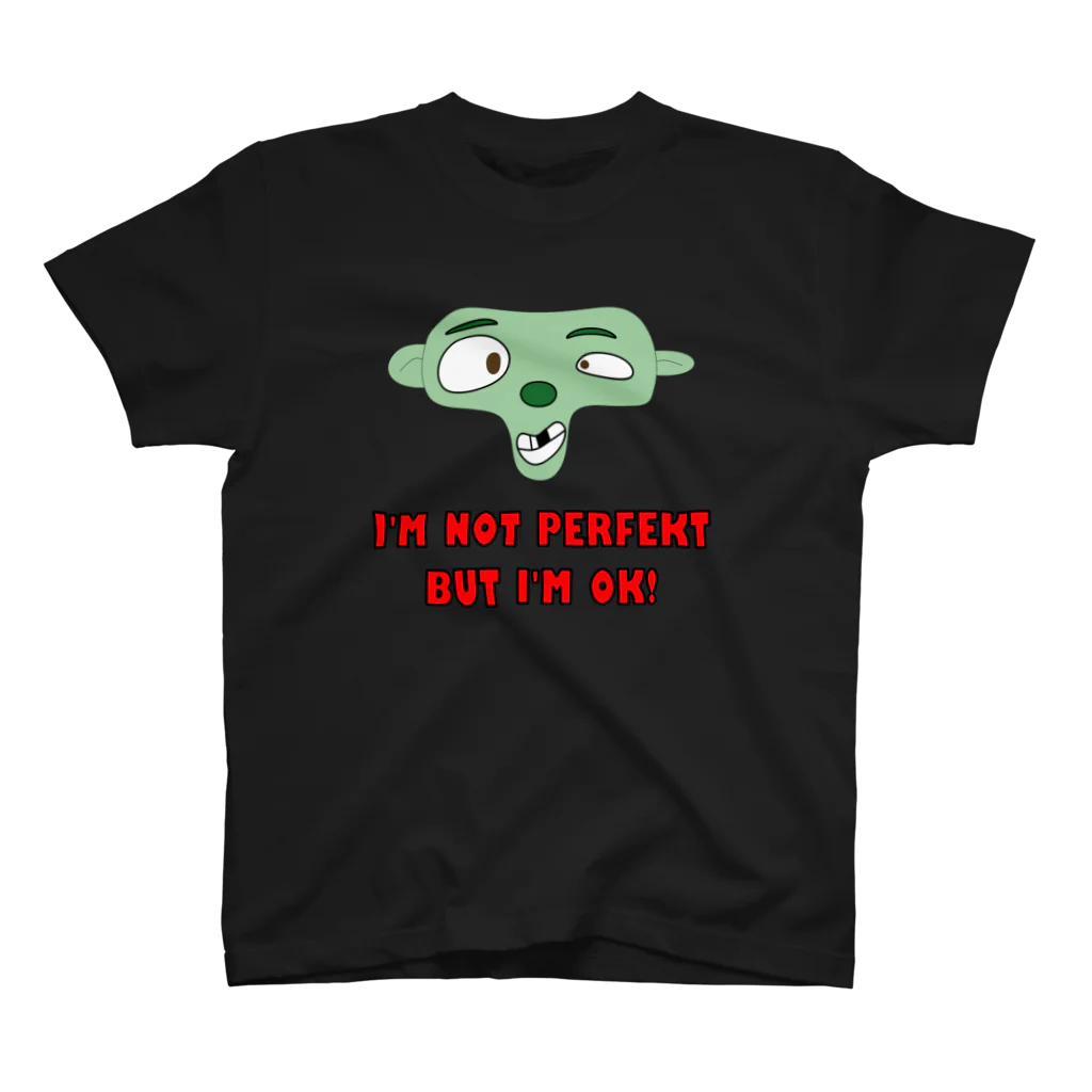 Pat's WorksのI'm not perfekt スタンダードTシャツ